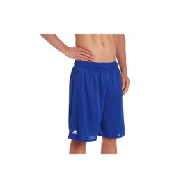 Russell Athletic Men's Mesh Shorts (No Pockets), Royal, Large