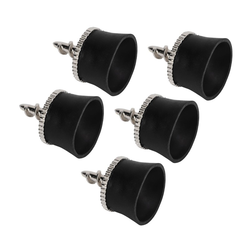 5 PCS Golf Ball Suction Cup Silicone Zinc Alloy Golf