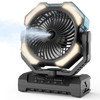 Camping Misting Fan - 30000mAh Portable Battery Powered Fans with
