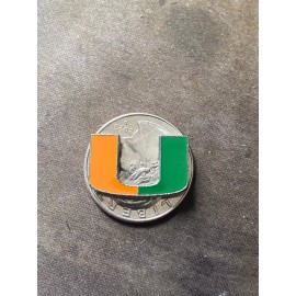 Miami Hurricanes Team slide Charms