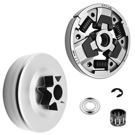 AZXX .325"-7T Clutch Drum Spur Sprocket Cover Chainsaw Parts Kit 5 Pcs for Stihl MS271 271C MS261 261C MS291 291C, for Stihl OEM Parts Clutch Washer Chainsaws Replacement Part for Stihl 1141 640 2001