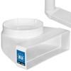 KOTARBAU® Deflection Piece 90° for Ventilation Duct 204 x 60