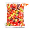 Fruit Discs Hard Candy, Assorted Flavors, 2-Pound Bulk Pack (About