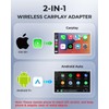 AuroraLink Wireless Carplay & Android Auto Wireless Adapter 2 in