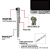 (S-920) Pencil Tire Pressure Gauge with Tread Depth Gauge