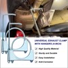 CAROTUPY 4" Exhaust Clamp With Hanger, Universal Pipe Muffler Hanger