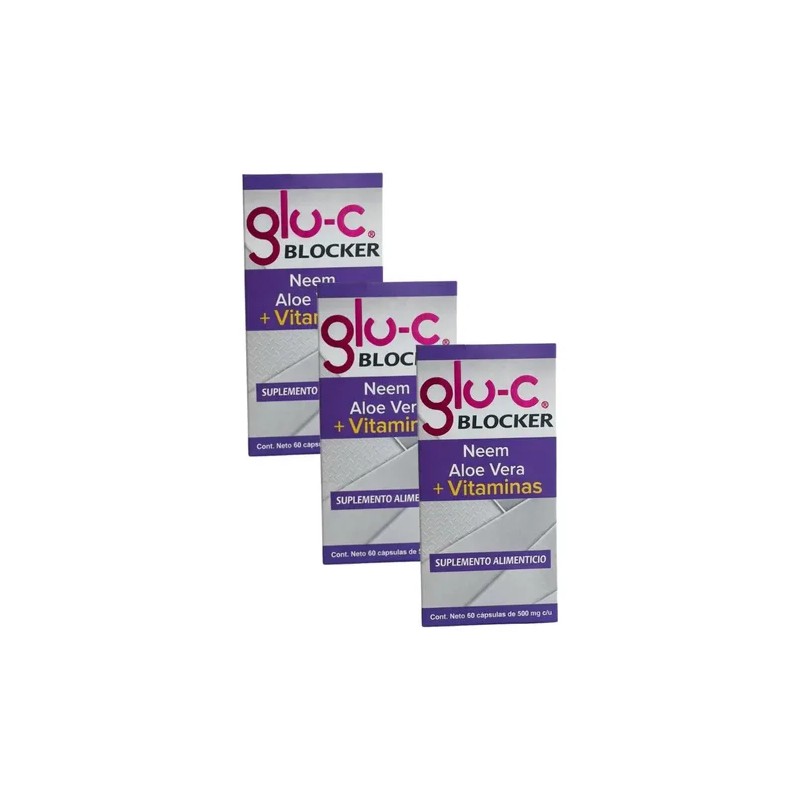 Gluco Blocker Glu Cajitas Naturaleza Verde Sabor