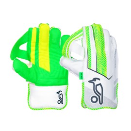 Kookaburra LC 4.0 Wicket Keeping Glove - Adult, lime & black