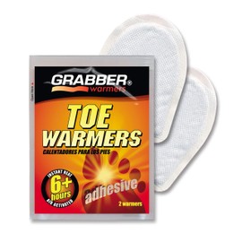Grabber Toe Warmers - Long Lasting Safe Natural Odorless Air Activated Warmers - Up to 6 Hours of Heat - 40 Pair