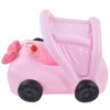 Car Shaped Babies Swim Float Boat Thickened Safe Pink Toddler