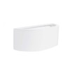 MiniSun | Modern Planter Style White Ceramic Wall Lights |