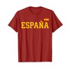 Spain T Shirt Women Men Kids Spanish Flag Red España