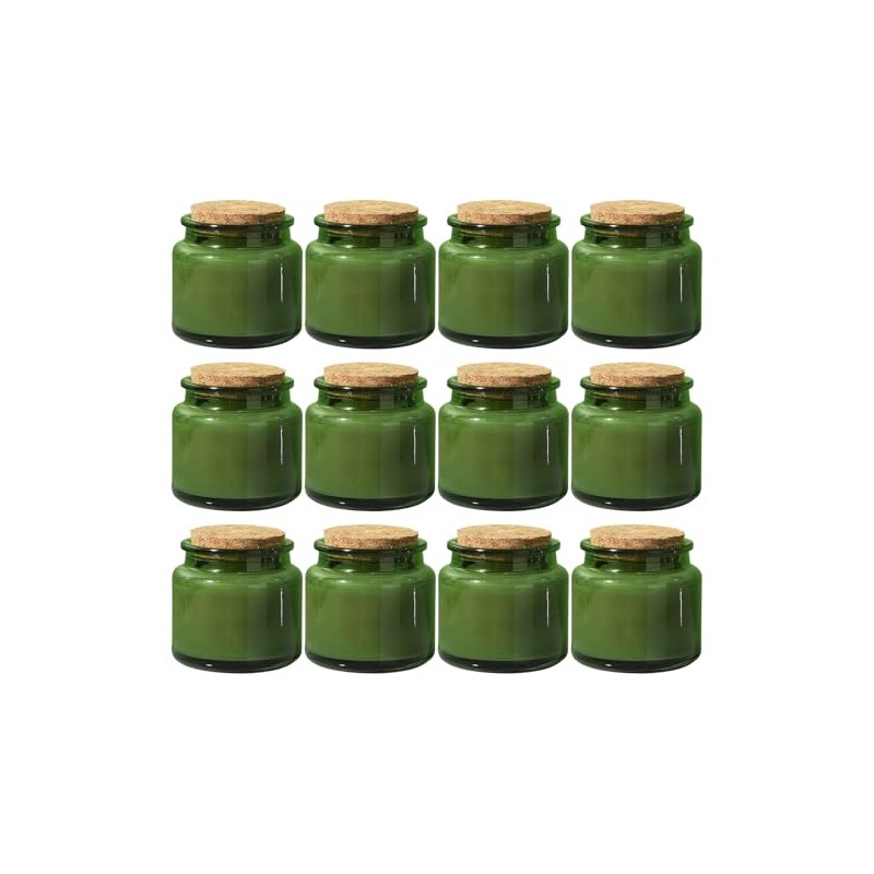 12-Pack Citronella Candles in Reusable Tins for Outdoor Ambiance