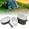 Military Mess Tin Multifunction Nonslip Durable Food Grade Aluminium 180℃