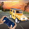 Dingdongwu Mini RC Car with APP Control, 1:64 Scale Off-Road