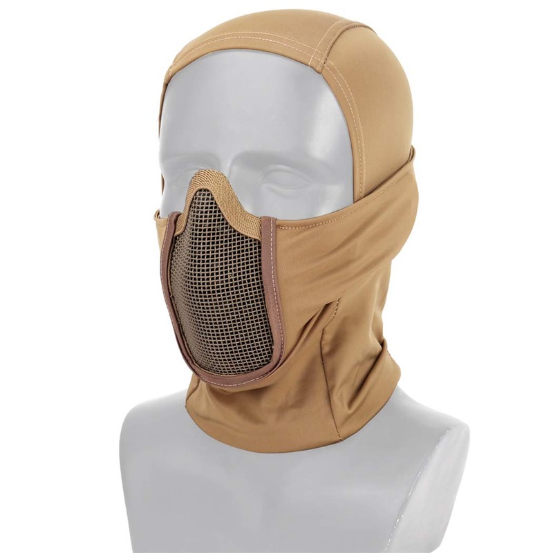 Balaclava Airsoft Mesh Mask, Ninja Style Full Face Protection Balaclava