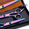 Pet Hair Scissors Professional Stainless Steel Trimming Colorful Safety Pet
