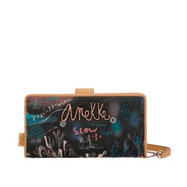 Anekke Mediterranean Coral Wallet 18.5 cm, red