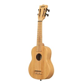 Kala Brand Music Co. Bamboo Collection, 4-String Ukulele, Right, Natural, Soprano (KA-BMB-S)