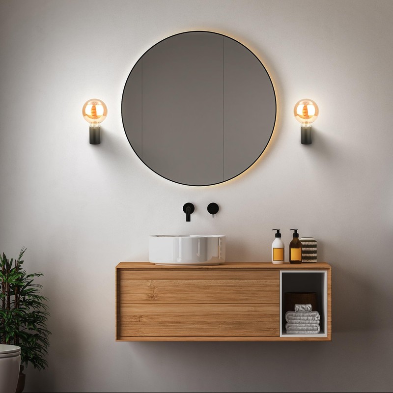 Briloner - Lampada a specchio da bagno IP44 resistente agli