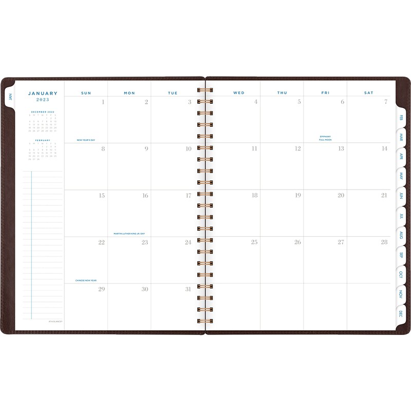 AT-A-GLANCE 2023 Weekly & Monthly Planner, 8-1/2" x 11", Large,