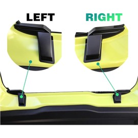 MMSZHL 2 Pcs Cubiertas Protectoras de Cable de Calefacción para Cubiertas Protectoras Cable ABS, Accesorios, Compatible con Parabrisas Trasero Suzuki Jimny 2019-2020 JB64 JB74W, Jimny