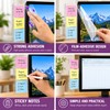 Monitor Memo Board for Desktop Organization – Acrylic Note Holder