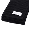 Diana Studio Cashmere scarf made of cashmere and merino wool,