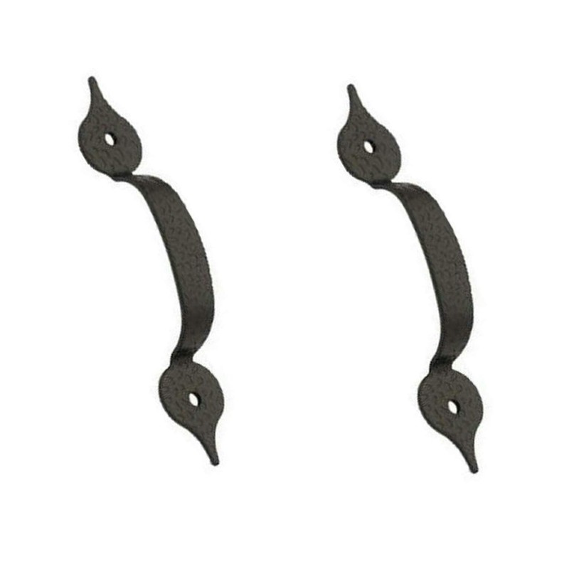 Liberty P93000L-BL-U Front Mount Hammercraft Pull, 2-Pack, Flat Black