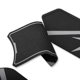 BYEMTTY 3D Traction Pad Tank Kit for Suzuki V-Strom 250 DL250 (2018-2024) Tank Pad (Gray)