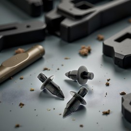 25 Pcs Black For Suzuki Plastic Clips for Bike ATV Quad Fenders Covers 09409-06314-5PK, Powersports Fenders, Bumpers and