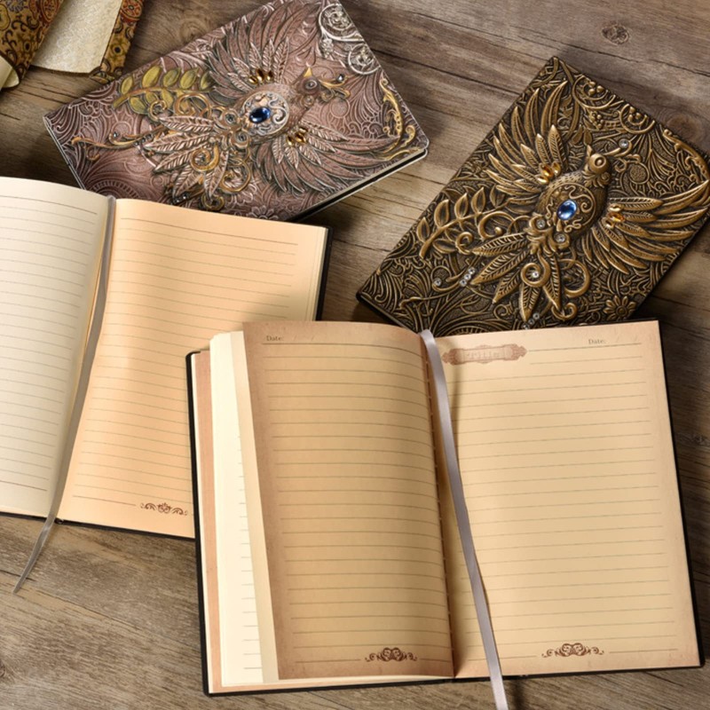 Copeflap Antique Notebook, a5, Journal, Spell Book, Spell Book-style Notebook,