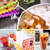 MOSOTECH Ice Cube Tray, Pack of 3, 37-Fold Ice Cube