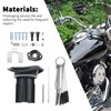 Vkinman 2Pcs Carburetor Repair Kits, Motorcycle Carburetor Repair Kit with