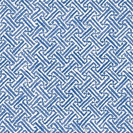 Caspari Fretwork Gift Wrapping Paper in Blue, 30 in. x 8 ft. Roll