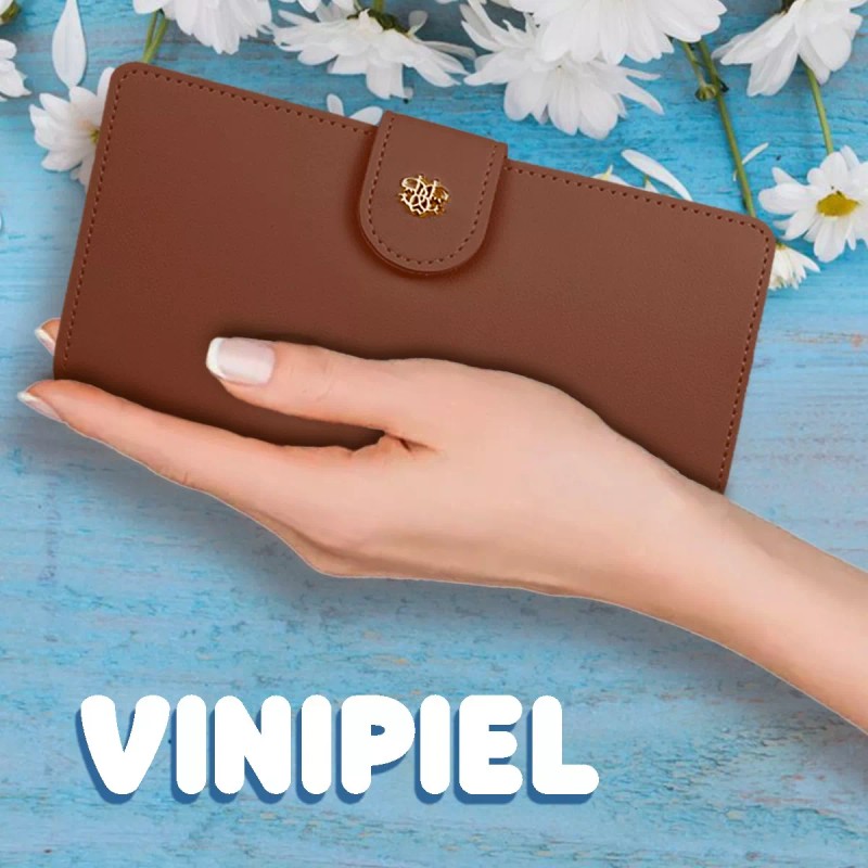 J.H. Company Cartera Para Dama Casual Con Tarjetero Yg312