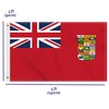 3×5 FT Former Canada Red Ensign Flag(1907-1921), Large 100D Old