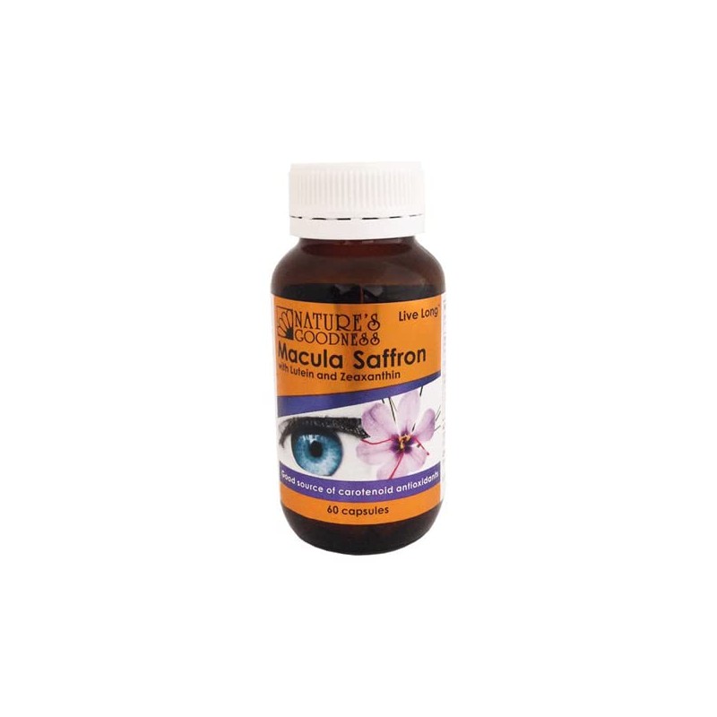 Nature's Goodness Macular Saffron 60 Capsules