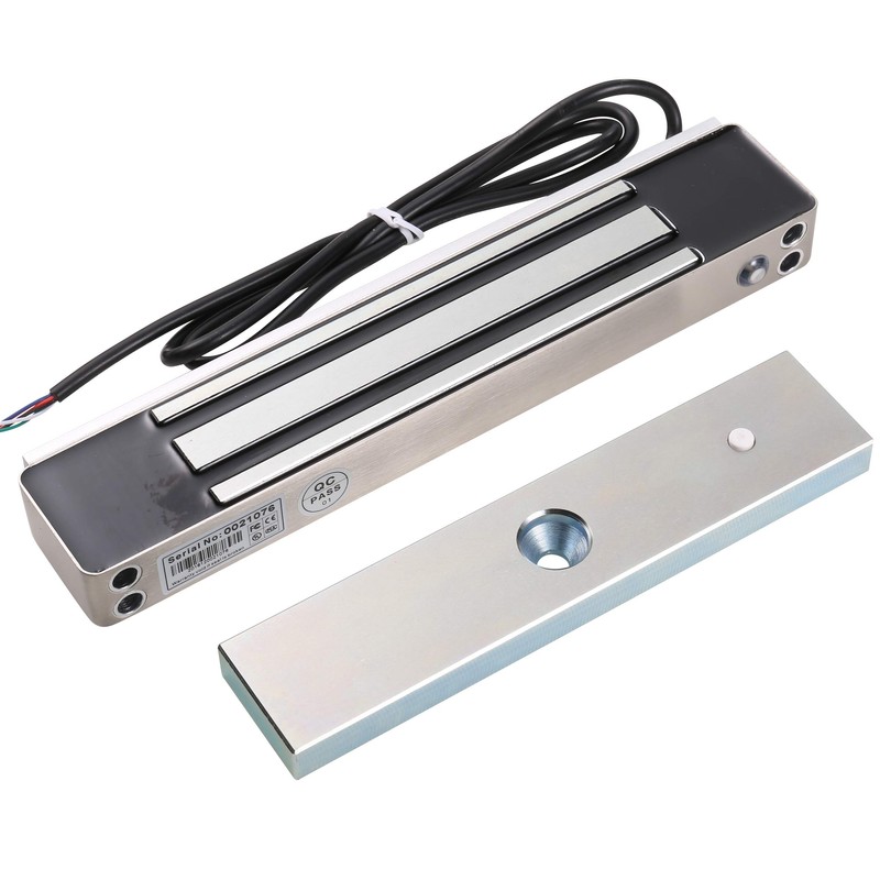 UHPPOTE 600lbs Holding Force Outdoor Electric Magnetic Gate Lock w/Mount