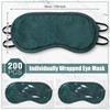 Tarpop 200 Pcs Eye Mask Sleeping Blindfold Eye Cover with