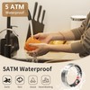 Smart Ring for Fitness & Health Tracking -Pedometer/Sleep/Heart Rate/Blood Oxygen
