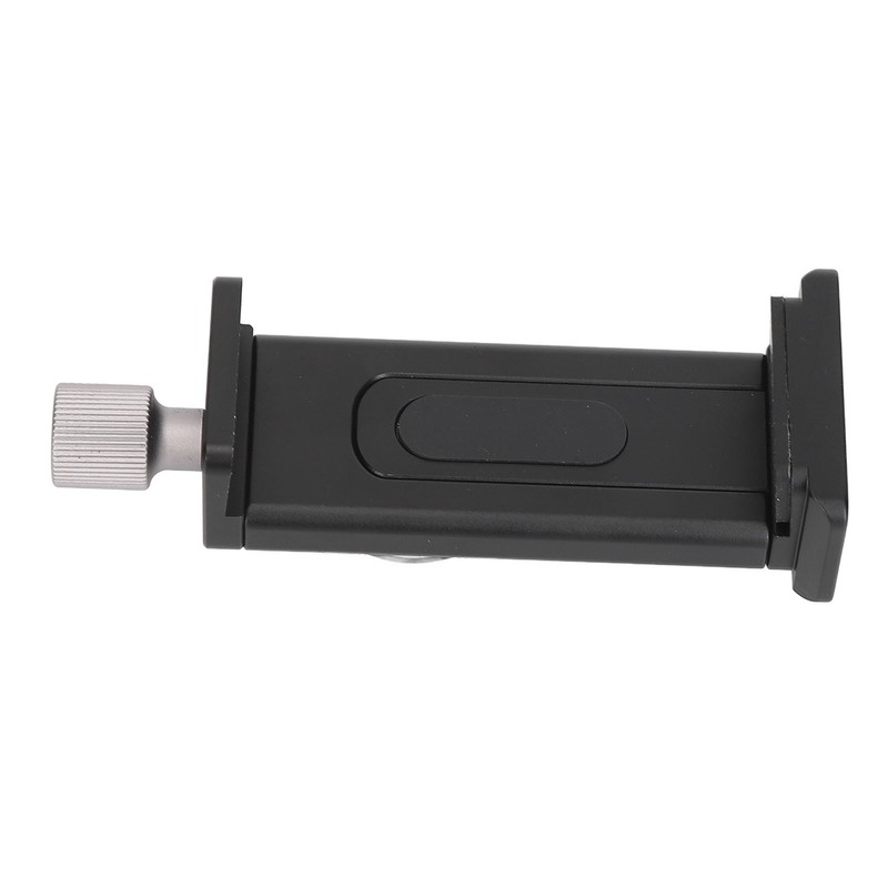 Phone Tripod Mount with Cold Shoe 1/4in Screw Hole Expandable