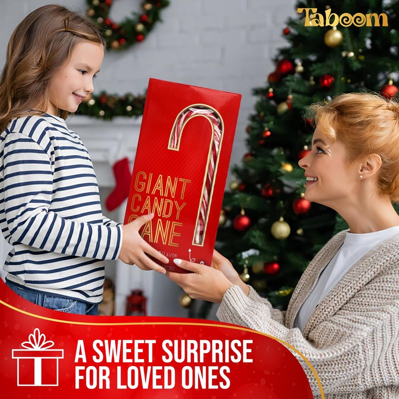 Giant Candy Cane Sticks 2 Pack Gift box - 10