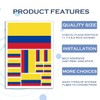 JBCD Colombia Flag Decal Car Sticker Colombian Flags for Trucks