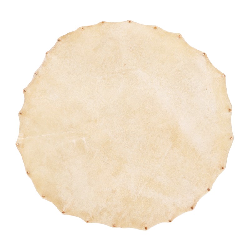 Goatskin Drum Head for Bongo Shaman Drums Djembe Replacement Parts