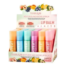 Set De Bálsamos Labiales Hidratantes Bosuya 24 Piezas