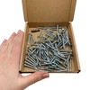 (Pack of 100 pcs) DIN 7504 P Zinc Plated Steel