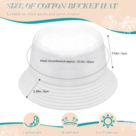 Haysandy 16 Pieces Solid Color Summer Bucket Hats for Women Unisex Packable Summer Travel Beach Sun Hat Set Lightweight Fishman Cap for Summer Holiday Travel Beach Vacation, Multicolor, One Size