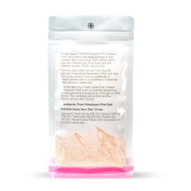 The Spice Lab Pink Himalayan Salt - Sea Salt (Fine) - 1 lb Bag - All Purpose Cooking & Table Salt - Non GMO Kosher Sea Salt - Nutrient and Mineral Dense for Health - 100% Certified 4040