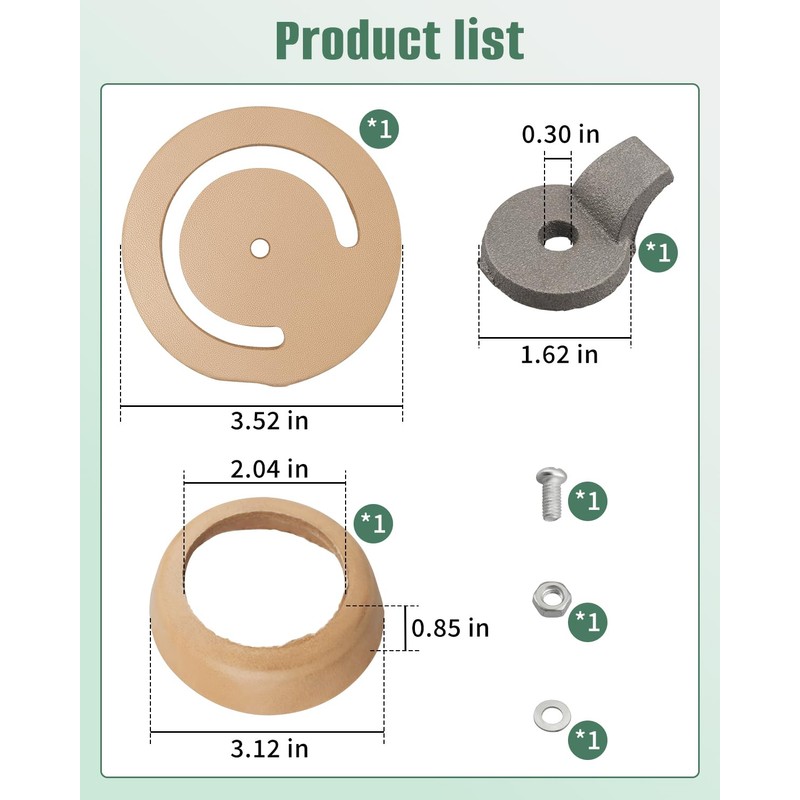 Pitcher Pump Repair Kit and Well Parts Set Fit for